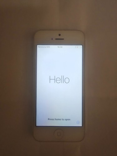 Apple iphone 16gb bianco - 5,