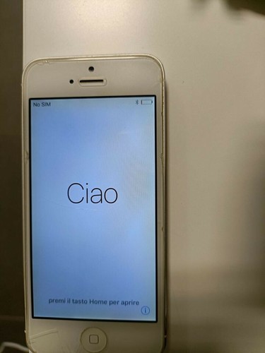 Apple iphone 16gb bianco - 5,